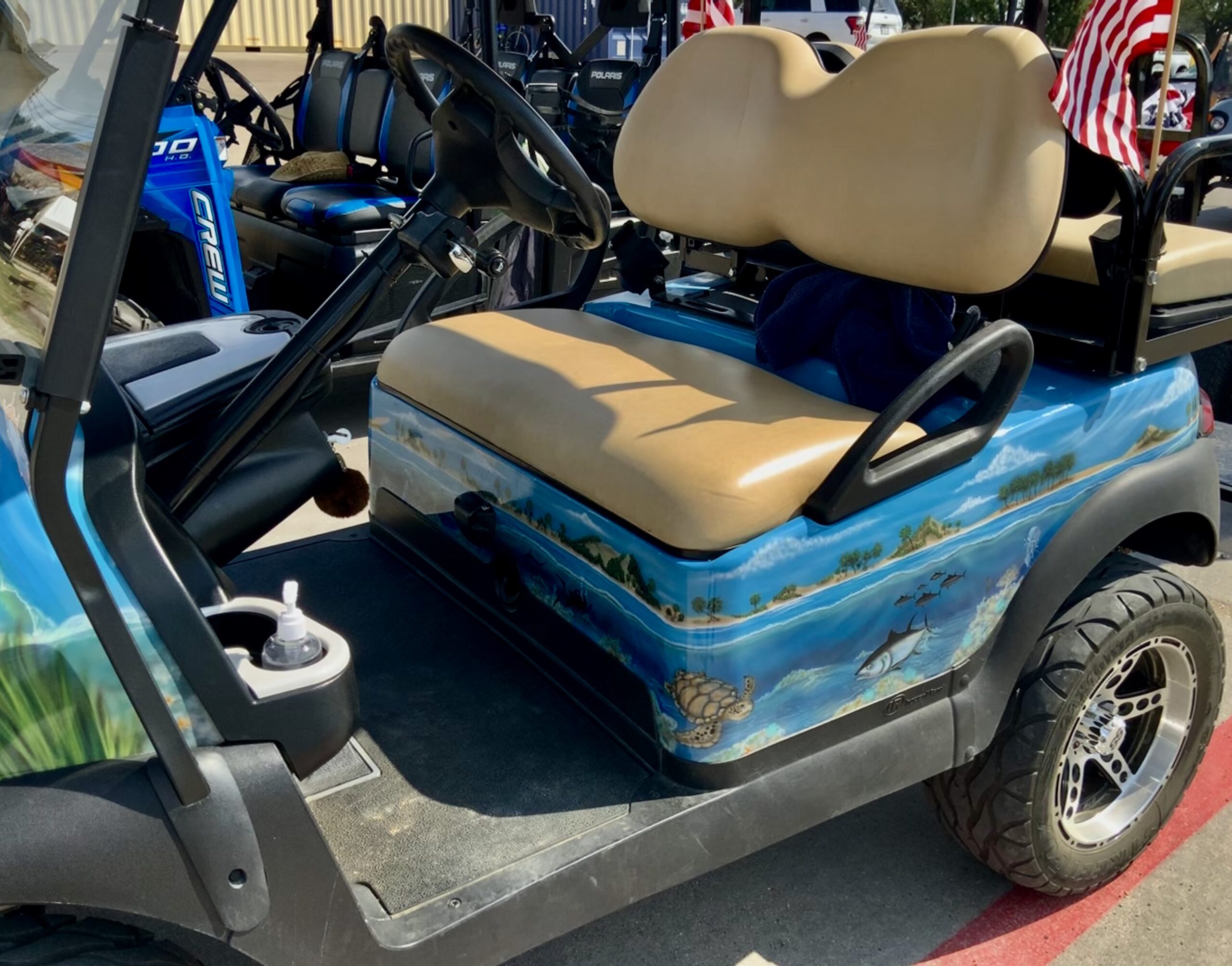 Custom Paint Jobs - Golf Carts of Texas