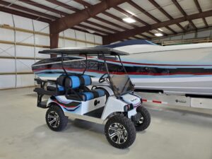 Custom Paint Golf carts of Texas - leading Tomberlin, Club Car, EZ-GO and Yamaha golf clubs